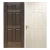 Import Wood grain fiberglass interior door for bathroom from China