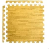 Wood Grain Floor Mats Foam Interlocking Tiles Interlocking for Kids Gym Equipment Yoga Outdoor Workouts