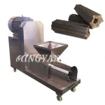 Wood working Biomass compressed rice husk extrusion charcoal and sawdust briquette machine