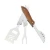 Import Wooden handle Foldable Detachable 5 in 1 multi-functional Stainless Steel BBQ Accessories Tools from China