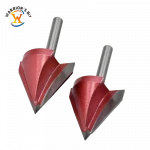 Woodworking router bits for 3D engraving and lettering 3D V Bit 22mm diameter 90degree