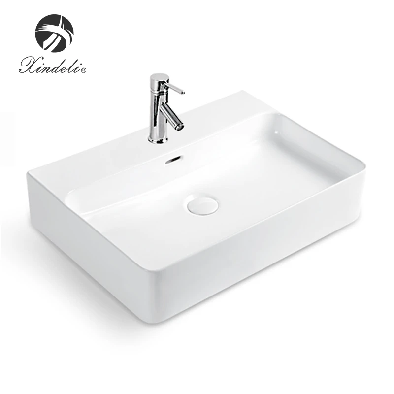 XDL-D1340 Unique design lavatory white modern sanitary home ceramic hand wash toilet basin price
