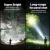 Import XHP50 Ultra-Bright LED Tactical Torch Light 2000mAh USB Rechargeable Waterproof Portable Lantern for Emergency Use from China