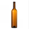 Xuzhou Wholesale Red Wine Empty 750ml Bordeaux Wine Glass Bottle With Wooden Cork Lid