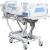 Import YFD5618K(V) 7 Function Luxurious Cardiac Position Electric CPR ICU  Hospital Bed Prices from China