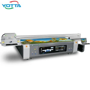 yotta uv led flatbed printer digital printing machine for wood leather glass
