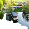 Yuanmeng Luxurious Prefab House Water House Modular Mobile House Tiny Homes Floating Hotel Houseboat Solar Boathouse Floating Ho