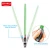Import zhorya kids cosplay cheap plastic green fake laser light up toy sword with adjustable length function from China