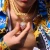 Zircon Pendant Men Jewellery Accessories Halloween Skull Necklace