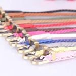 ZMJ-082 Retro Braided Belt with Pin Buckle Fashion Woman Leather Belts Thin Waist PU Woven Belt for Dress