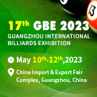The 17th Guangzhou International Billiards Exhibition (GBE2023) Tradeshow 10 - 12 May 2023