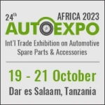 24th AUTOEXPO TANZANIA Tradeshow 19 - 21 Oct 2023